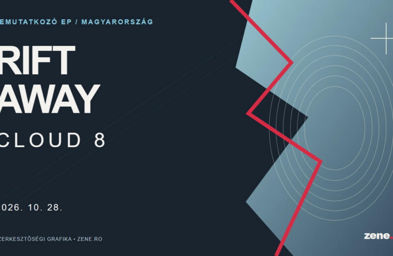 Rift Away – Cloud 8, október 28-i EP-megjelenés, a zene.ro szerkesztőségi grafikája
